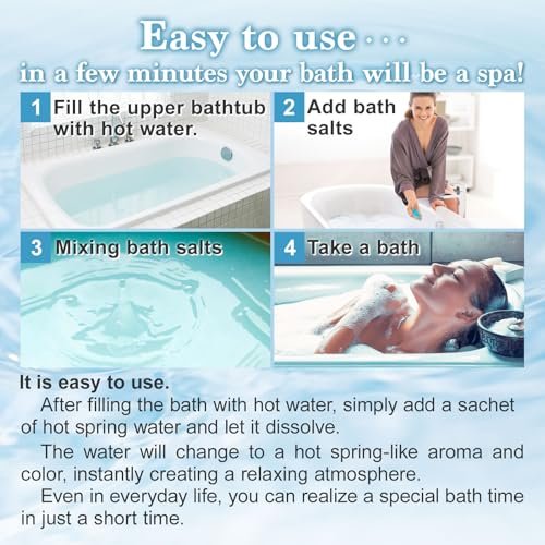 Yunohana Japanese Hot Spring Bath Salts – 100% Natural Mineral Bath Powder from Okuhida Onsen, No Chemicals, 250g Avelisse