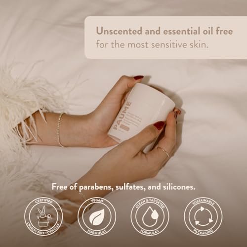 PAUME Overnight Hand and Foot Hydration Mask – Moisturizing Treatment for Dry Hands and Cracked Feet, Unscented Shea Butter, Restores Softness & Smoothness, 3.4 oz Avelisse