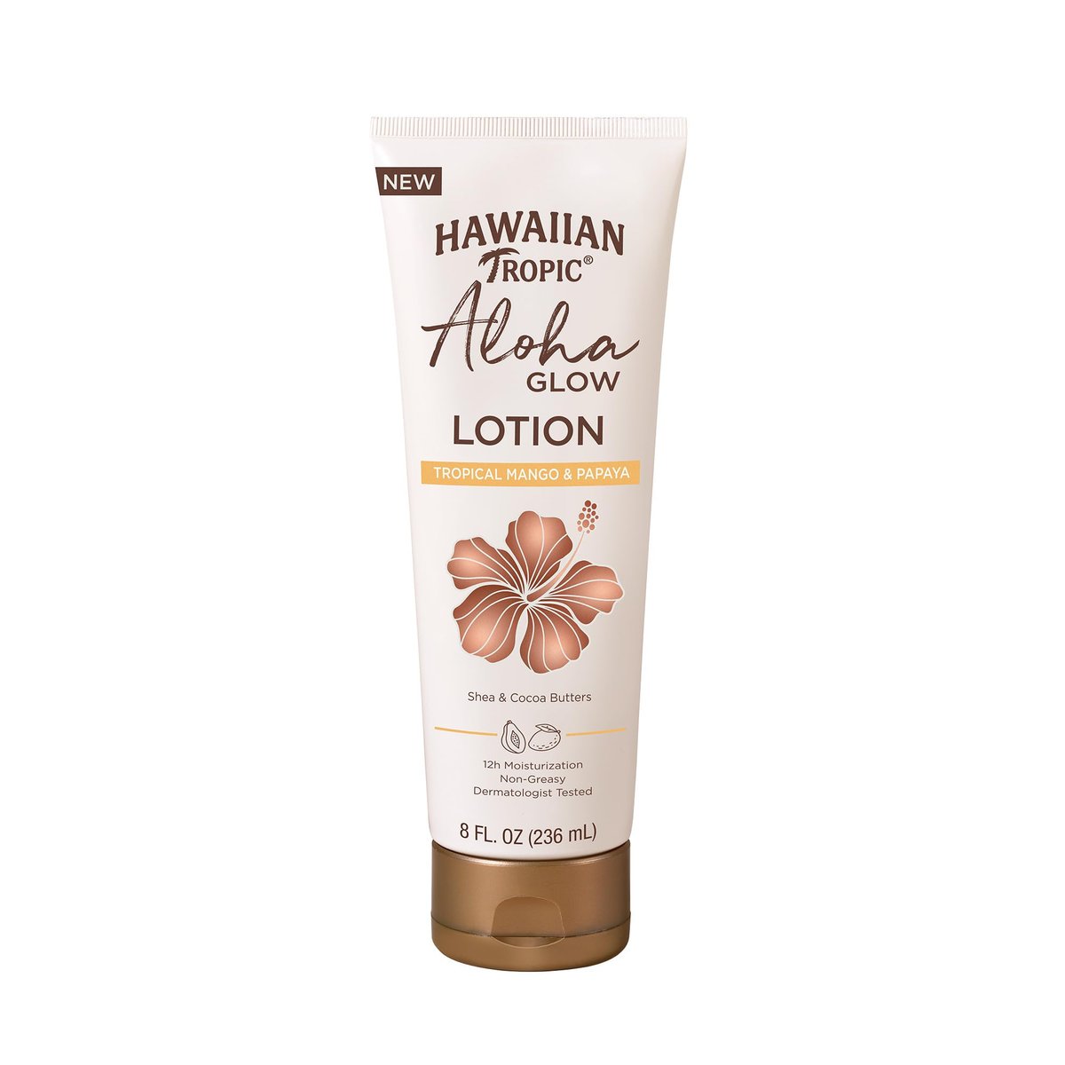 Hawaiian Tropic Aloha Glow Tan Extender Lotion - After Sun Moisturizer with Shea Butter & Cocoa Butter, 8 oz - görsel 2