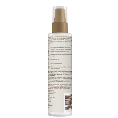 Hawaiian Tropic Aloha Glow Self Tanning Water – Sunless Tanning Mist for a Deep Bronze Glow, 6.4 oz Avelisse