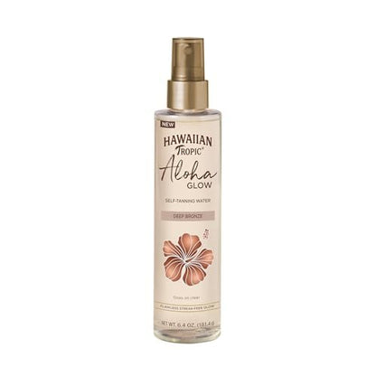 Hawaiian Tropic Aloha Glow Self Tanning Water – Sunless Tanning Mist for a Deep Bronze Glow, 6.4 oz Avelisse