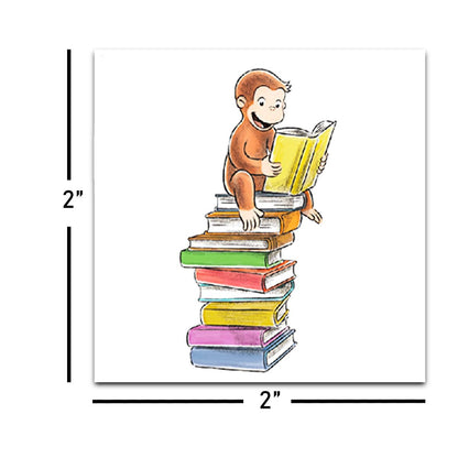 Curious George Tattoos Party Favors Bundle – 72 Temporary Tattoos for Kids, Boys & Girls | Curious George Party Supplies