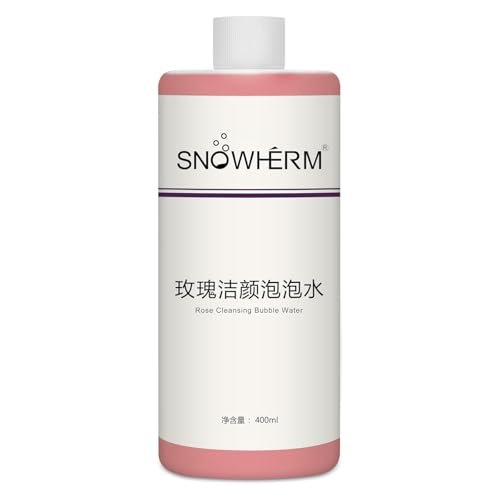 ELitzia Oxygen Bubble Machine Special 400ml/13.5 Fl. Oz Rose Solution for Deep Facial Cleaning, Moisturizing, and Oil Control - Water Element Essence Bubble Liquid (Rose) - görsel 2