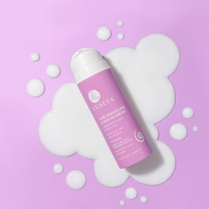 Luseta Curl Defining Cream - Hydrating Leave-In for Curly Hair, Frizz Control & Shine, Sulfate Free, 5.07 oz Avelisse