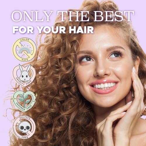 Luseta Curl Defining Cream - Hydrating Leave-In for Curly Hair, Frizz Control & Shine, Sulfate Free, 5.07 oz Avelisse