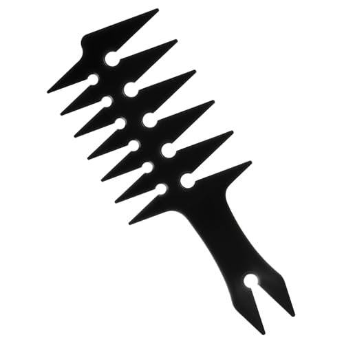 Hair Wide Tooth Comb - Double Sided Detangling Comb for Men's Hairstyling - görsel 2