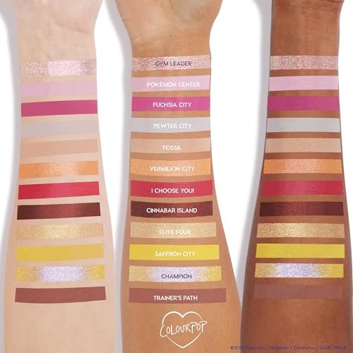 ColourPop x Pokémon Pallet Town Eyeshadow Palette - Limited Edition Makeup Palette Avelisse