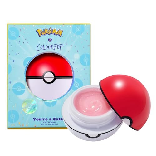 ColourPop x Pokémon You're a Catch Leave-On Lip Mask & Overnight Lip Treatment with Shea Butter & Vitamin E - Berry Avelisse