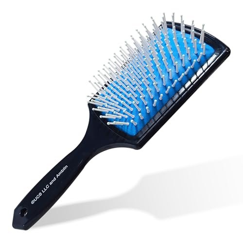 LUV HER Kids' Detangling Hair Brush - Jurassic World Design - Gentle on Wet & Dry Hair for Ages 3+ Avelisse