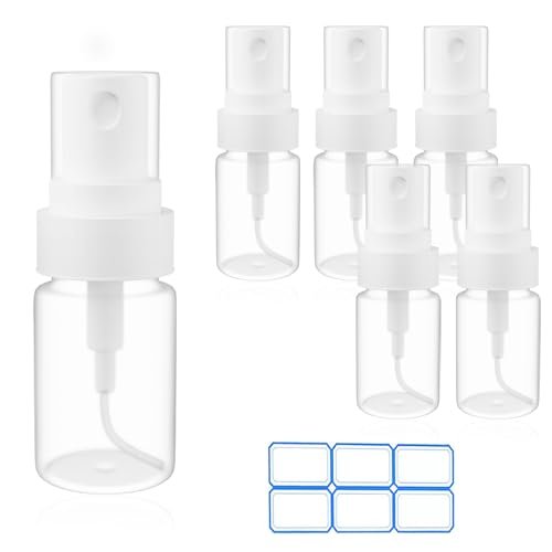 DTDNZKN 6 Pack 0.17 Oz (5ml) Mini Perfume Travel Refillable Bottles, Fine Mist Refillable Mini Perfume Atomizer, Empty Pump Container for Traveling and Outgoing - görsel 2
