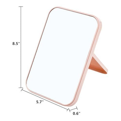 DEAYOU 12 Pack Desktop Makeup Mirror - 8 Inch Portable Vanity Mirror with Stand, Adjustable Folding Travel Mirror for Women (4 Colors) Avelisse