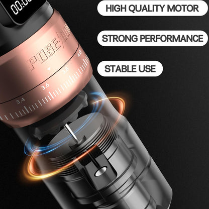 Poseidon Wireless Tattoo Gun Kit – 7 Stroke Lengths, 2×2300mAh Batteries, 11 Ink Colors, 20 Cartridges for Beginners & Artists Avelisse