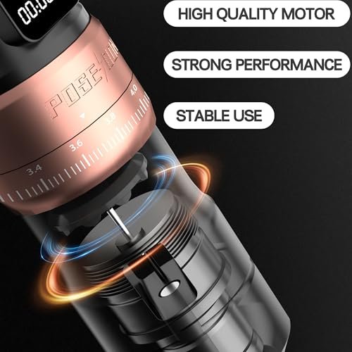 Poseidon Wireless Tattoo Gun Kit – 7 Stroke Lengths, 2×2300mAh Batteries, 11 Ink Colors, 20 Cartridges for Beginners & Artists Avelisse