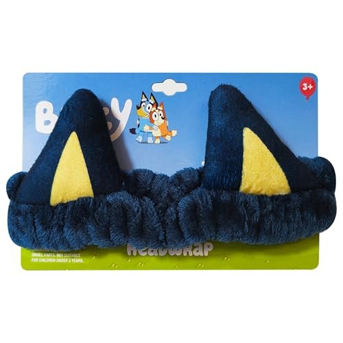 LUV HER Bluey Girls Cartoon Character Headbands - Soft Stretchy Fabric, One Size Fits All, Ages 3+ Avelisse