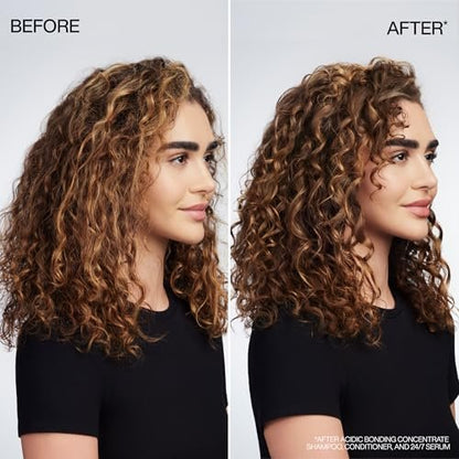 Redken Acidic Bonding Concentrate 24/7 Night & Day Serum for Damaged Hair - Nourishes & Restores, Overnight Hair Repair & Protection, Lightweight & Anti-Frizz Avelisse