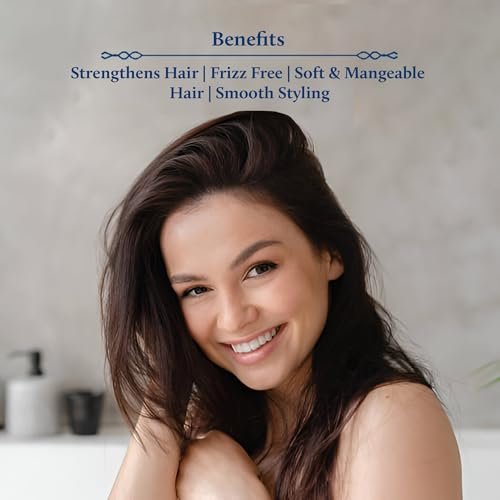 Blue Nectar Rosemary Hair Gel for Curly & Frizzy Hair | Plant-Based Keratin Moisturizer for Women & Men | All Hair Types (12 Herbs, 1.7 Fl Oz) - görsel 8