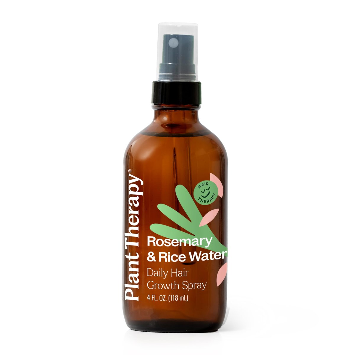Plant Therapy Rosemary & Rice Water Spray 4 oz – Daily Hair Growth Spray for Natural Hair, Boosts Strength & Elasticity, Adds Volume & Shine Avelisse