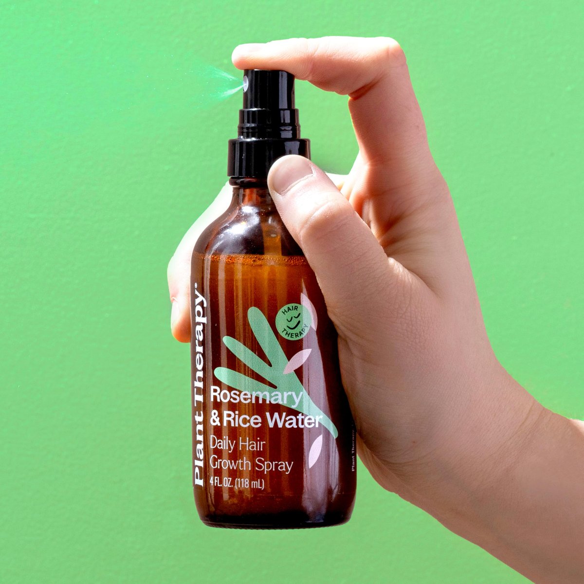 Plant Therapy Rosemary & Rice Water Spray 4 oz – Daily Hair Growth Spray for Natural Hair, Boosts Strength & Elasticity, Adds Volume & Shine Avelisse
