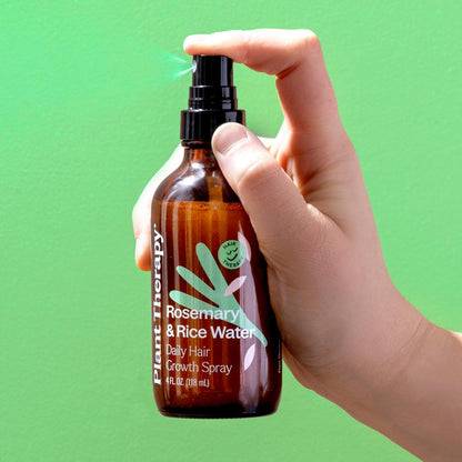 Plant Therapy Rosemary & Rice Water Spray 4 oz – Daily Hair Growth Spray for Natural Hair, Boosts Strength & Elasticity, Adds Volume & Shine Avelisse