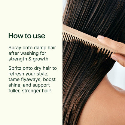 Plant Therapy Rosemary & Rice Water Spray 4 oz – Daily Hair Growth Spray for Natural Hair, Boosts Strength & Elasticity, Adds Volume & Shine Avelisse
