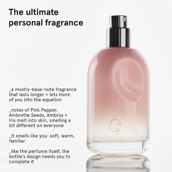 Glossier You Limited Edition Eau de Parfum Holiday Gift Set - Full Size Spray (1.7oz / 50ml) and Travel Size Rollerball (0.27oz / 8ml) Avelisse