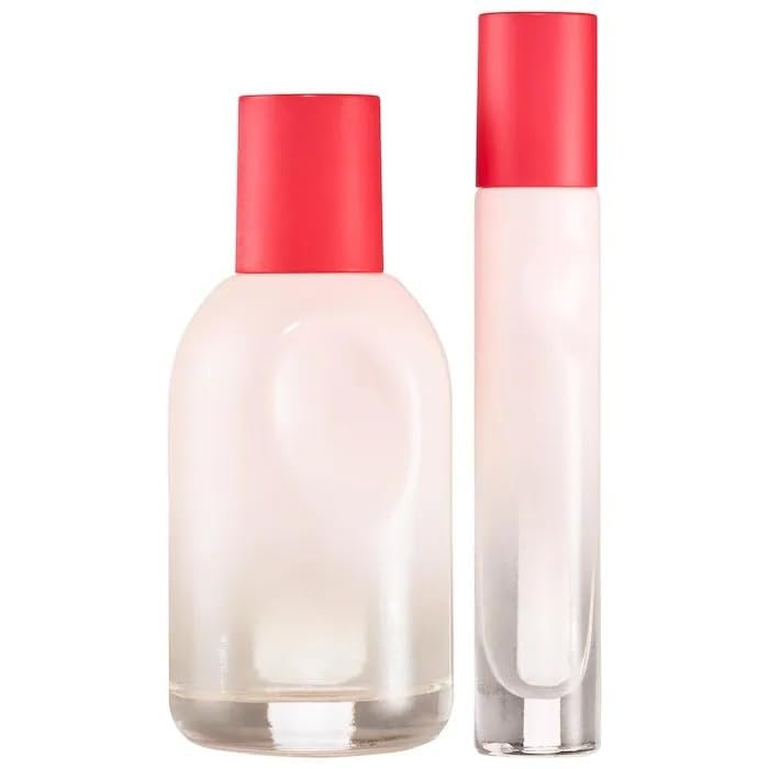 Glossier You Limited Edition Eau de Parfum Holiday Gift Set - Full Size Spray (1.7oz / 50ml) and Travel Size Rollerball (0.27oz / 8ml) Avelisse