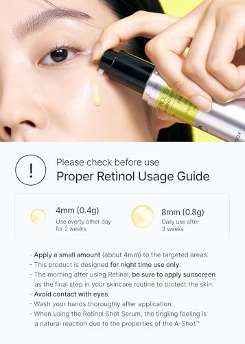 celimax The Vita A Retinol Shot Tightening Serum - Anti-Aging Retinol Serum with Peptide, Pore Minimizer, Wrinkles & Fine Lines, Firmer Skin, 1.01 Fl Oz Avelisse