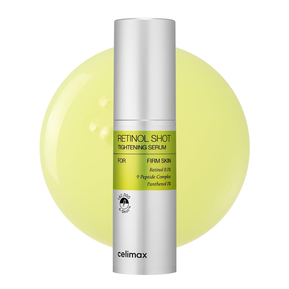 celimax The Vita A Retinol Shot Tightening Serum - Anti-Aging Retinol Serum with Peptide, Pore Minimizer, Wrinkles & Fine Lines, Firmer Skin, 1.01 Fl Oz Avelisse