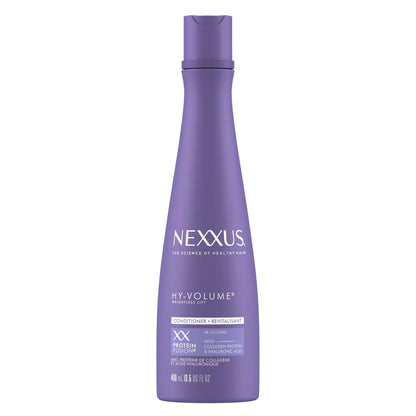 Nexxus Hy-Volume Weightless Lift Conditioner Protein Fusion with Collagen Protein & Hyaluronic Acid for Flat & Limp Hair, 48 Hours of Volume, 13.5 Fl Oz Avelisse