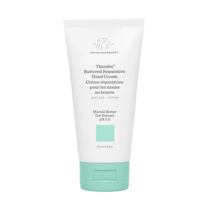 Drunk Elephant Therabu Buttered Reparative Hand Cream - 75 ml | Clean Clinical Skincare, Cruelty-Free, Dermatologist-Tested, Fragrance-Free Avelisse