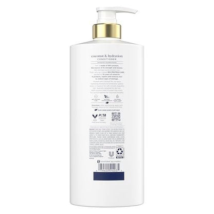 Dove Conditioner Coconut & Hydration for Dry Hair with Bio-Protein Care Technology and Coconut Oil, 28 Fl Oz