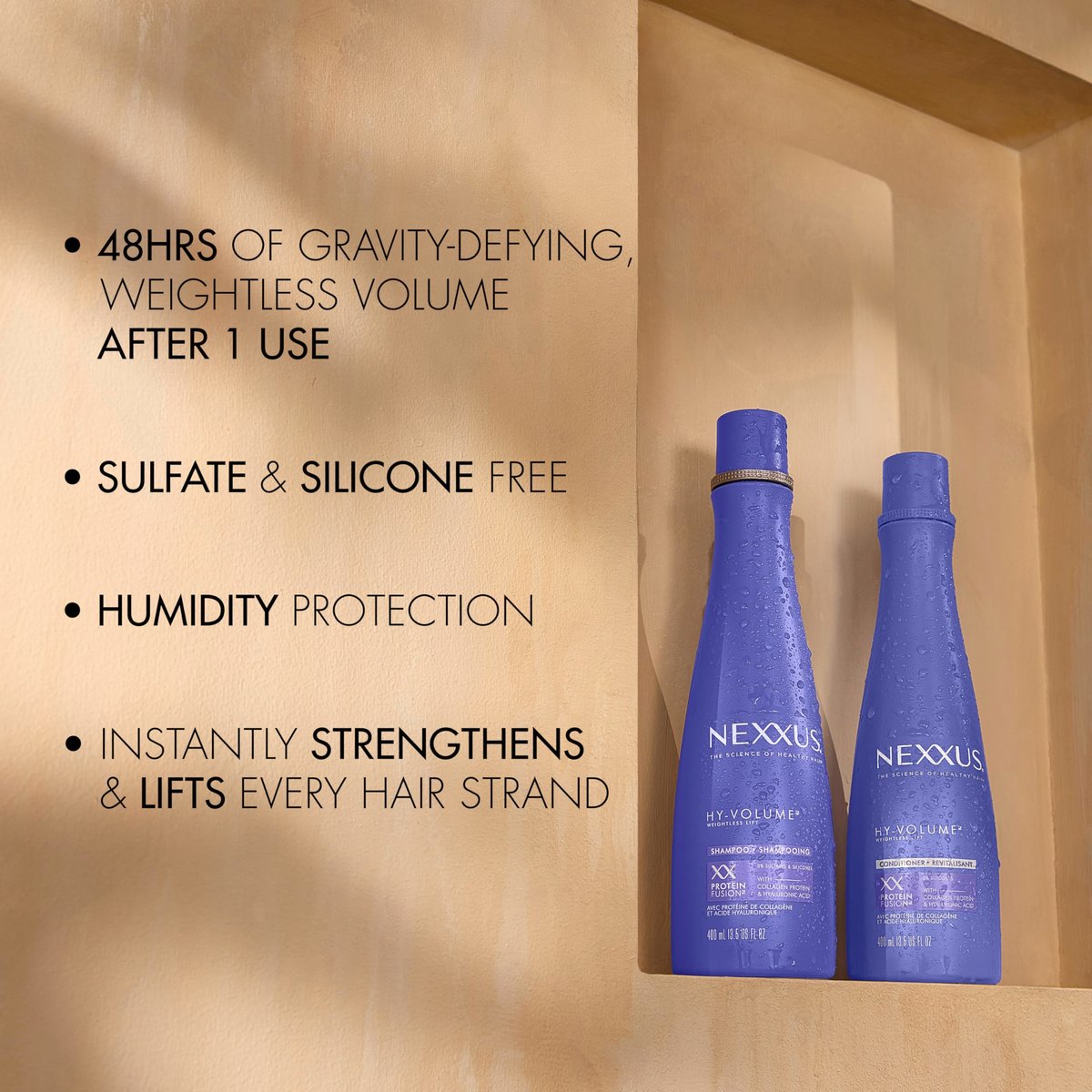 Nexxus Hy-Volume Weightless Lift Shampoo for Flat & Limp Hair - 13.5 Fl Oz - görsel 17