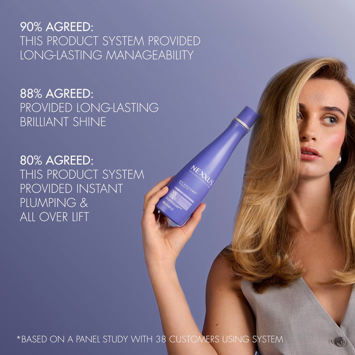 Nexxus Hy-Volume Weightless Lift Shampoo for Flat & Limp Hair - 13.5 Fl Oz - görsel 15