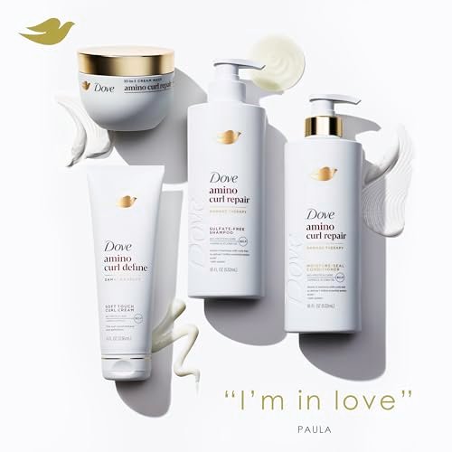 Dove Amino Curl Curl Cream for Curly & Coily Hair - 8 Fl Oz - görsel 8