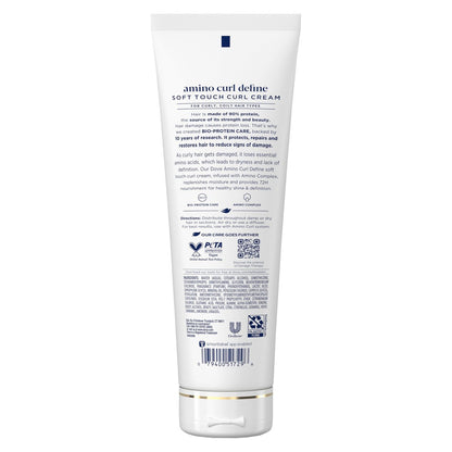 Dove Amino Curl Curl Cream for Curly & Coily Hair - 8 Fl Oz