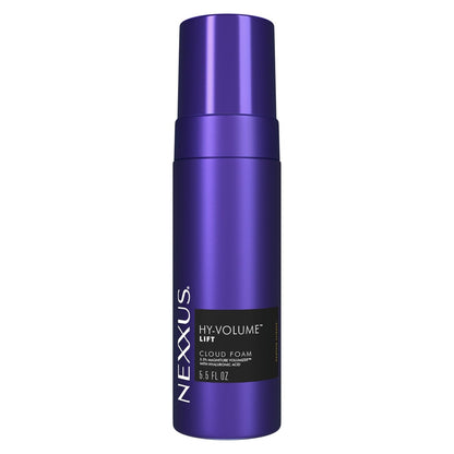 Nexxus Hy-Volume Cloud Foam Hair Foam for Lift and Volume, Flat & Limp Hair, Styling Foam with Hyaluronic Acid, 5.5 fl oz Avelisse
