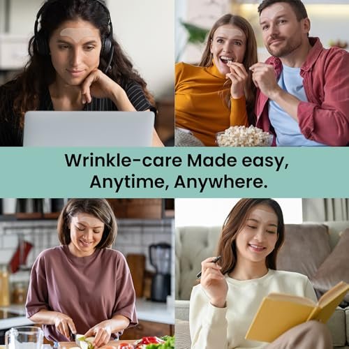 NURIVE Advanced Wrinkle Patches 20ct - Large (Forehead) | Invisible Overnight Wrinkle Tape with Retinol & Collagen for Smile Lines & Frown Lines Avelisse