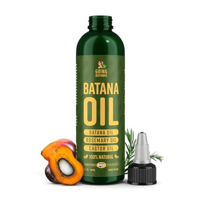Going Batanas Premium Batana Oil for Hair Growth Blend - 100% Natural Batana from Honduras, Castor & Rosemary Oil - Natural Hair Products for Women & Men (4 Fl Oz) Avelisse