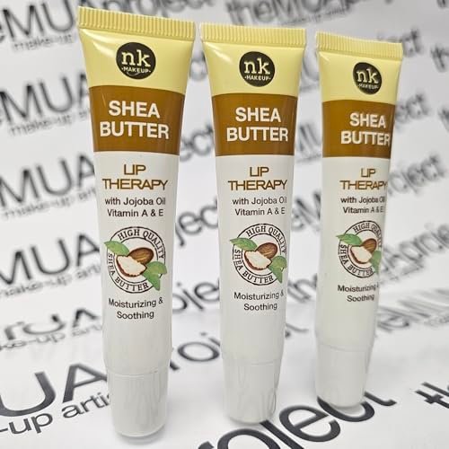 3 Pack Bundle of Shea Butter Lip Therapy for Moisturizing, Soothing and Nourishing Dry and Chapped Lips - görsel 1
