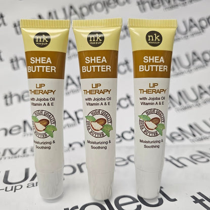 3 Pack Bundle of Shea Butter Lip Therapy for Moisturizing, Soothing and Nourishing Dry and Chapped Lips