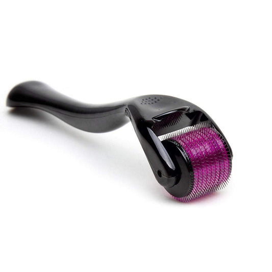 JonhTech Derma Roller 1.5mm - Titanium Microneedling Tool for Hair, Beard, Facial Skin