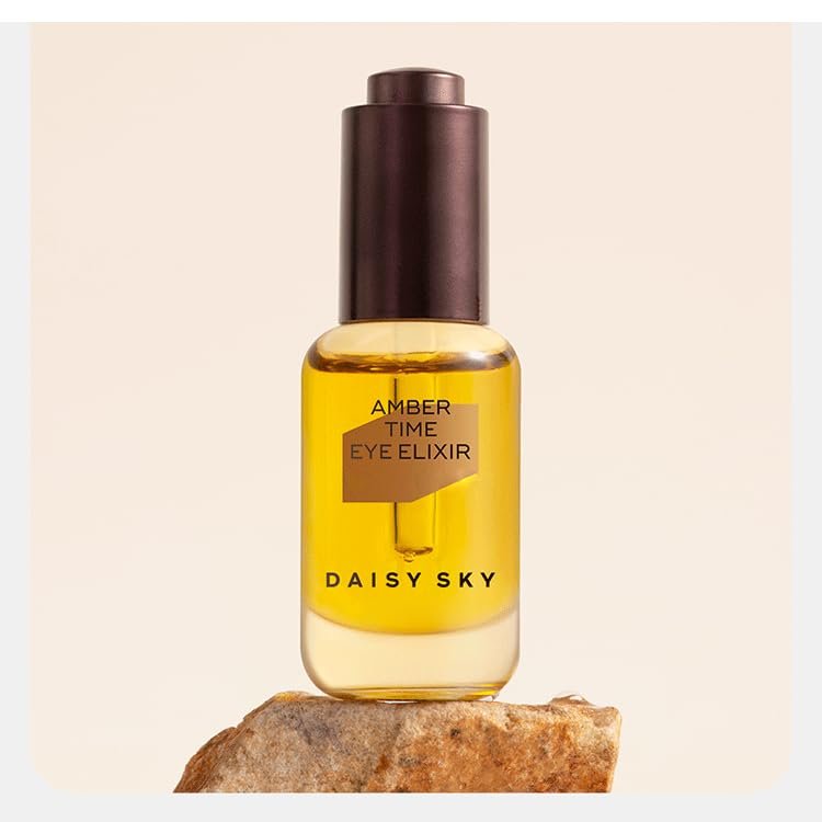 Daisy Sky Amber Time Eye Oil - Moisturizing, Firming, Lifting Hydrating Eye Serum Essence (0.27 Fl Oz) - görsel 3