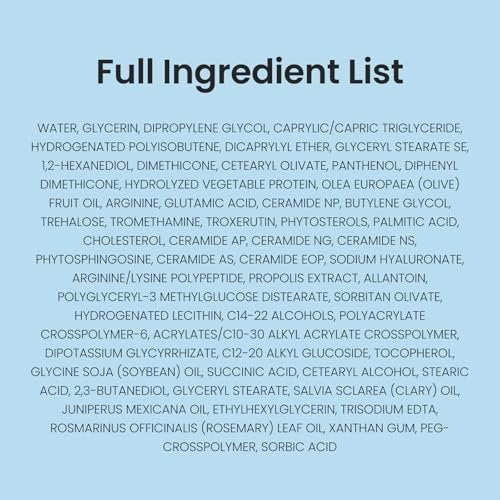 CNP Barrier Reset Cream – Deep Hydration & Barrier Strengthening with Ceramide for Dry & Sensitive Skin | Korean Skincare (2.7 fl oz) Avelisse