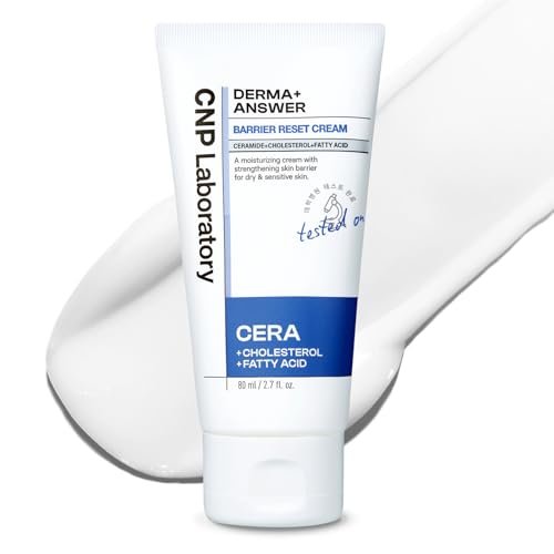 CNP Barrier Reset Cream – Deep Hydration & Barrier Strengthening with Ceramide for Dry & Sensitive Skin | Korean Skincare (2.7 fl oz) Avelisse