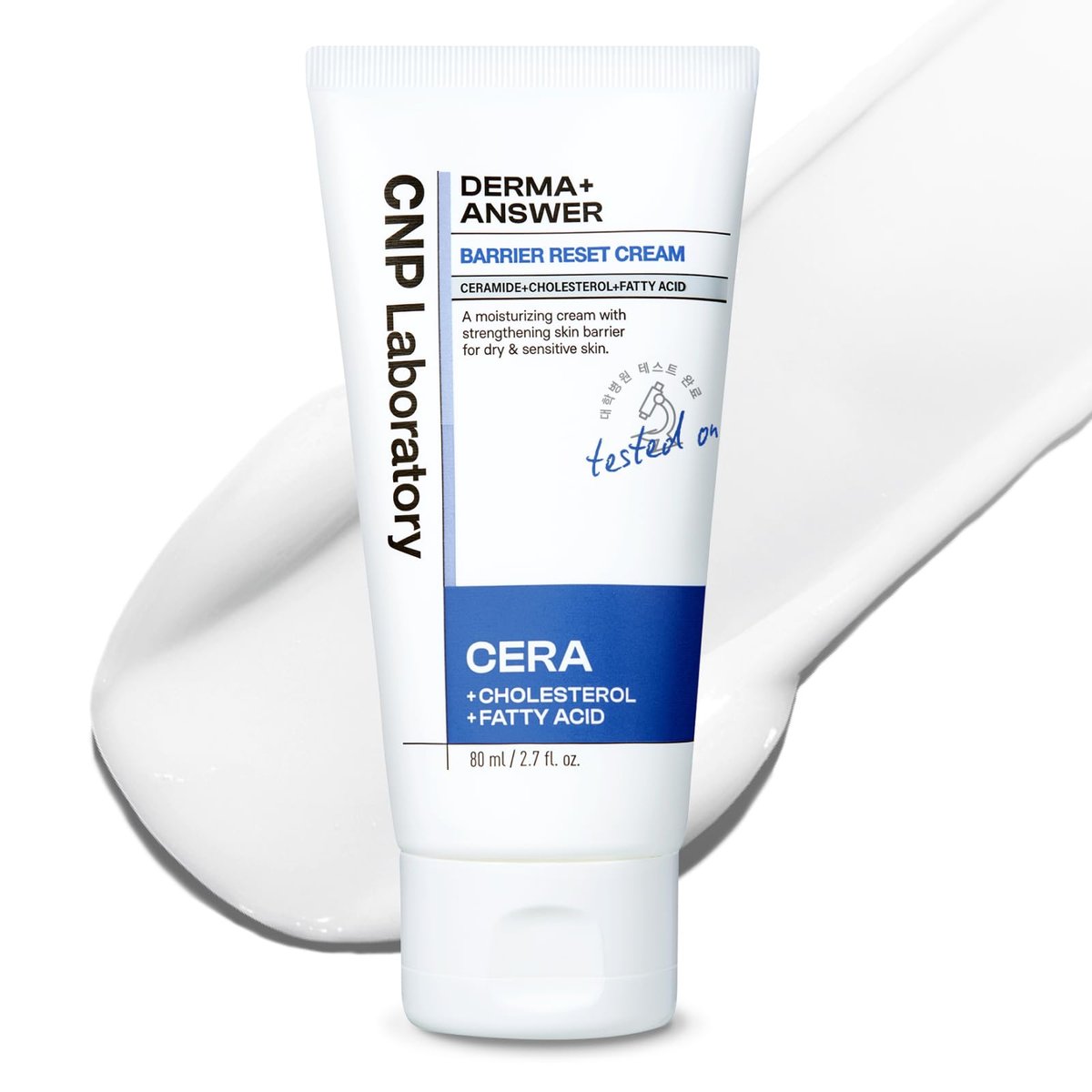 CNP Barrier Reset Cream – Deep Hydration & Barrier Strengthening with Ceramide for Dry & Sensitive Skin | Korean Skincare (2.7 fl oz) Avelisse