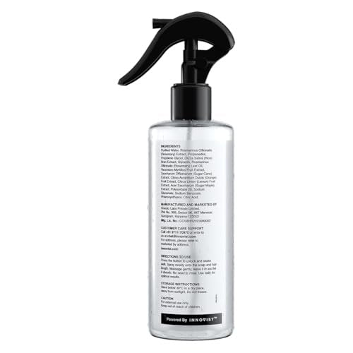 Bare Anatomy Nature x Science Rosemary Water Spray for Hair Growth & Hair Thickness with Rice Water | 100% Natural Extract | Soft & Smooth Hair | Controls Hairfall | Non-Greasy & Fast Absorbing | 200ml - görsel 14