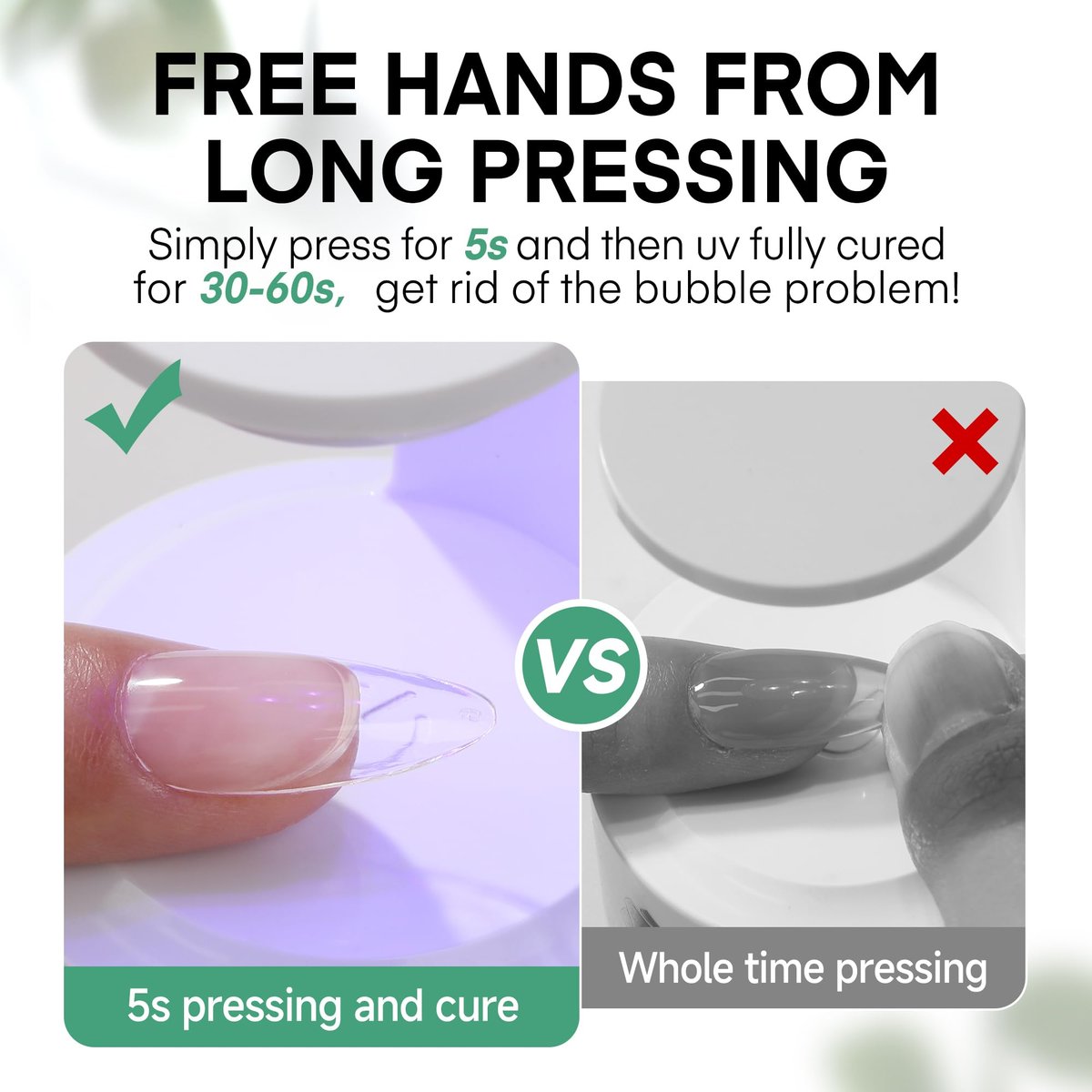 Luckyfairy 40ml Super Strong Nail Glue - Soft Solid Gel for Press Ons & Acrylics, Mess Free, Lamp Curing Needed, Durable & Long-Lasting - görsel 15
