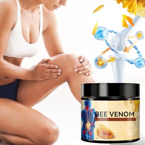 2-Pack Bee Venom Moisturizing Cream – Fast-Absorbing, Lightweight Daily Body Cream with Natural Formula Avelisse