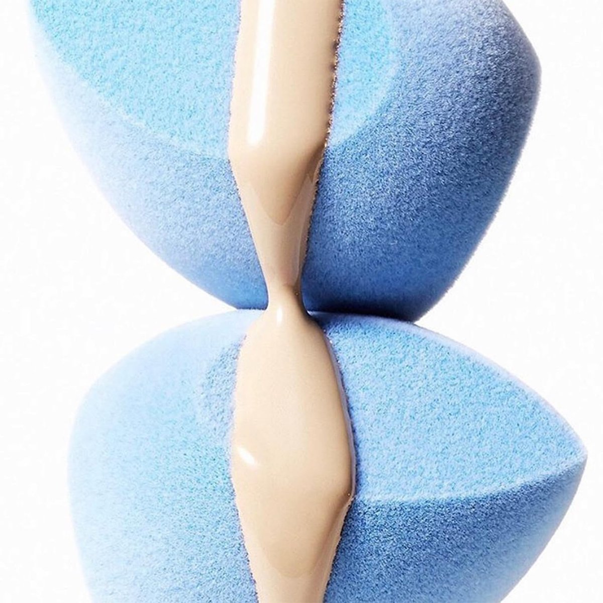 JUNO & Co. Microfiber Makeup Sponge Set 4-Pack - Dual Layer Technology for Airbrushed Complexion Finish Avelisse
