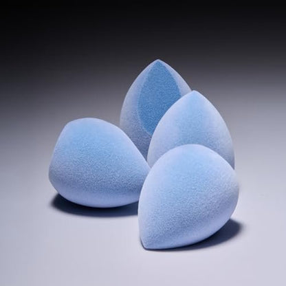 JUNO & Co. Microfiber Makeup Sponge Set 4-Pack - Dual Layer Technology for Airbrushed Complexion Finish Avelisse